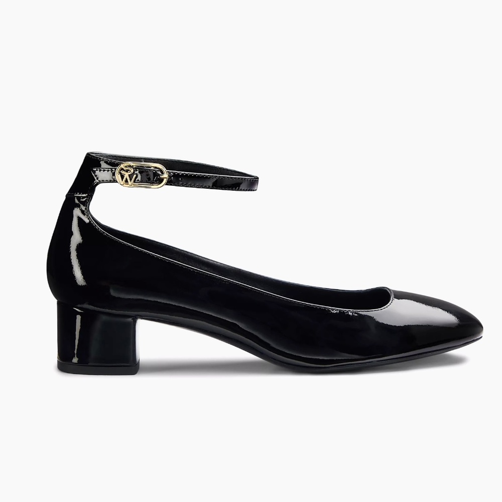 Stuart Weitzman - Jane 35MM Patent Leather Pumps - size 8.5